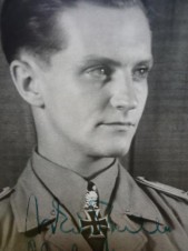 German Luftwaffe Ace MARSEILLE signed photo image 2