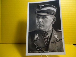 SA GRUPPENFUHRER BERNHARD HOFMANN Signed photo image 1