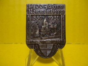 1930 RONNENBERG 1400 Yr. ANNIVERSARY BADGE image 1