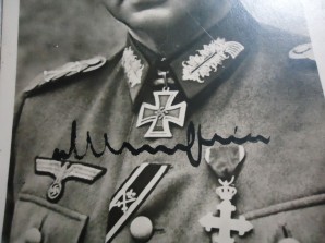 GENERAL FM von MANSTEIN SIGNED PHOTO image 2