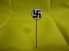 NAZI SUPPORT SWASTIKA PIN image 1