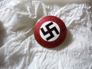 NAZI PARTY MEMBER BADGE image 1