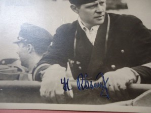 U BOAT ACE HANS ROSING SIGNED PHOTO U-48 image 2