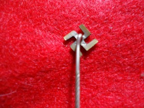 NSDAP SUPPORT SWASTIKA PIN image 2