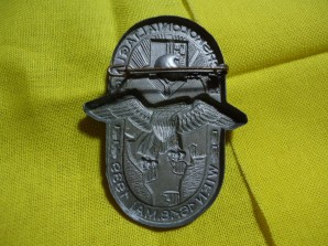 1939 Wein REICHSKOLONIAL TAG BADGE image 2