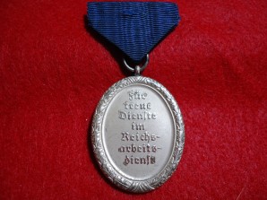 GERMAN RAD 12 YR SERVICE MEDAL image 3