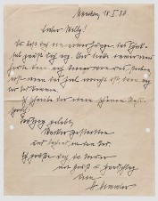 Heinrich Himmler – autograph letter to a sick child, 1930 image 1