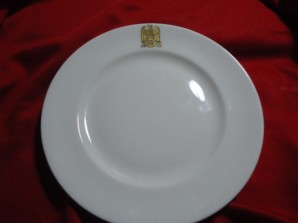 ADOLF HITLER SS ALLACH DINNER PLATE image 1