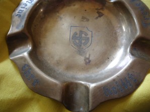 SS-WIKING DIV. BRASS ASHTRAY image 3