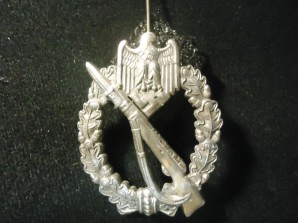 GERMAN INFANTRY ASSAULT BADGE (RSS) image 1