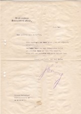 HERMANN GORING SIGNED PHOTO & LETTER image 1