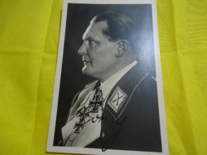 Hermann Goring Signed Photo image 1