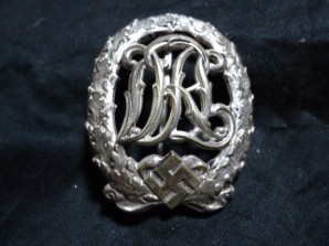 German DRL Sport Badge Silver Version image 1