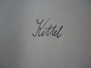 Luftwaffe Ace Otto Kittle Autograph image 3