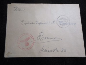 SS Totenkopf Letter From Sachsenhausen KZ 1940 image 4