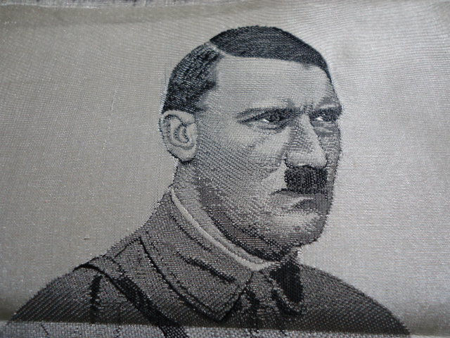 Adolf Hitler Portrait On Silk RARE | SJS Militaria