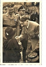 Reinhard Heydrich Signed Photocard image 1