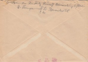 SS Totenkopf Letter From Sachsenhausen KZ 1940 image 1