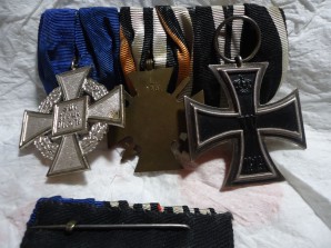 German Medal Bar Three Medals image 3