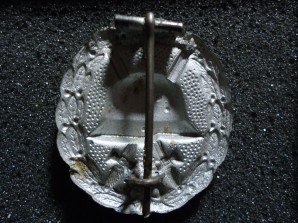 WWI German Wound Badge Silver Class image 2