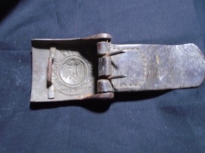 German Wehrmacht Belt Buckle 1940 marked image 2