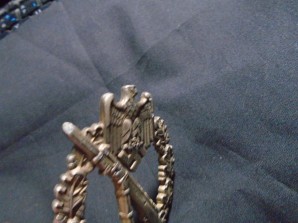 Infantry Assault Badge Silver marked AS image 3