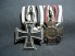 WWI Iron Cross & 1914-18 Cross Mounted Bar image 1