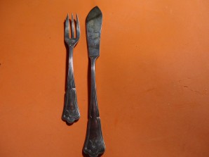 1938 LUFTWAFFE SILVER FLATWARE-SCARCE image 1