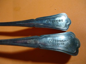 1938 LUFTWAFFE SILVER FLATWARE-SCARCE image 5