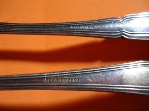 1938 LUFTWAFFE SILVER FLATWARE-SCARCE image 6