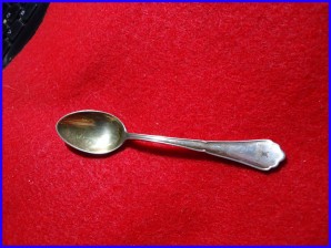 HERMANN GORING PERSONAL SUGAR SPOON image 1