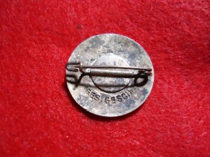 NSDAP PARTY MEMBER PIN GES GESCH image 2