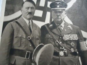 HITLER & REINHARD PHOTO CARD image 2