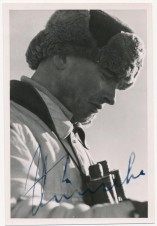 WAFFEN SS Max Wünsche Signed Photo image 1