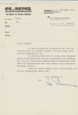 SA-Obergruppenführer,Otto Schramme Letter 1938 image 1