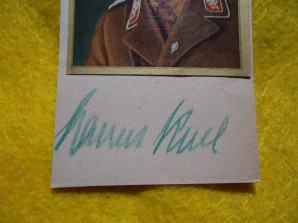 Reichsminister Hanns Kerrl Autograph image 2