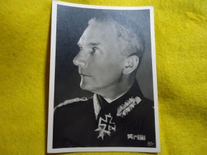 GENERAL FM VON BOCK AUTOGRAPH image 1