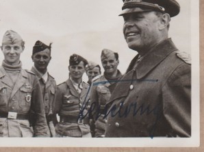 FM GENERAL Albert Kesselring Autograph-Signature image 2