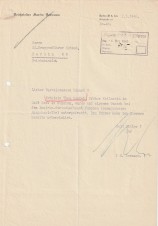 MARTIN BORMANN LETTER SIGNED image 1