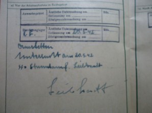 GERMAN SLAVE LABOR WORKER ID BOOK,S (4) image 4