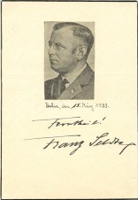 FRANZ SELDTE AUTOGRAPH, LETTER, ENVELOPE image 1