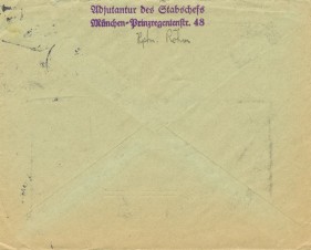 AUTOGRAPH ERNST ROHM LETTER AND ENVELOPE image 4