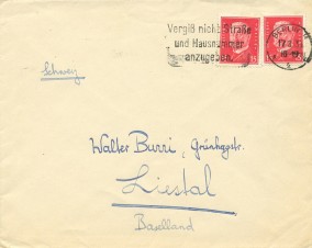 FRANZ SELDTE AUTOGRAPH, LETTER, ENVELOPE image 3