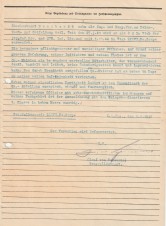 PANZER/GEN.GRAF VON SCHWERIN SIGNED DOCUMENT image 1