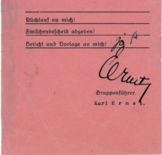 SA- Karl Ernst Signed Letter *RARE* image 3