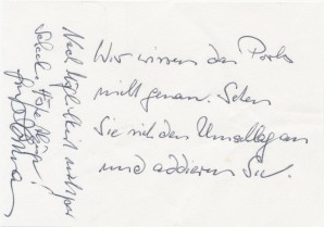 HAJO HERRMANN SIGNED PAPER,S LOT-3 image 3