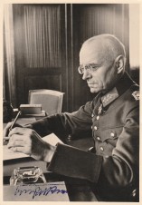 FREIHERR VON FALKENHAUSEN SIGNED PHOTO image 1