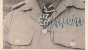 GENERALMAJOR WALTER GERICKE AUTOGRAPH image 2