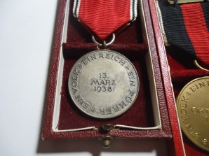 AUSTRIA & SUDETEN MEDALS-CASED image 6