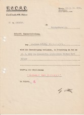 ADOLF HITLER TO ROHM SIGNED LETTER 1932 image 1